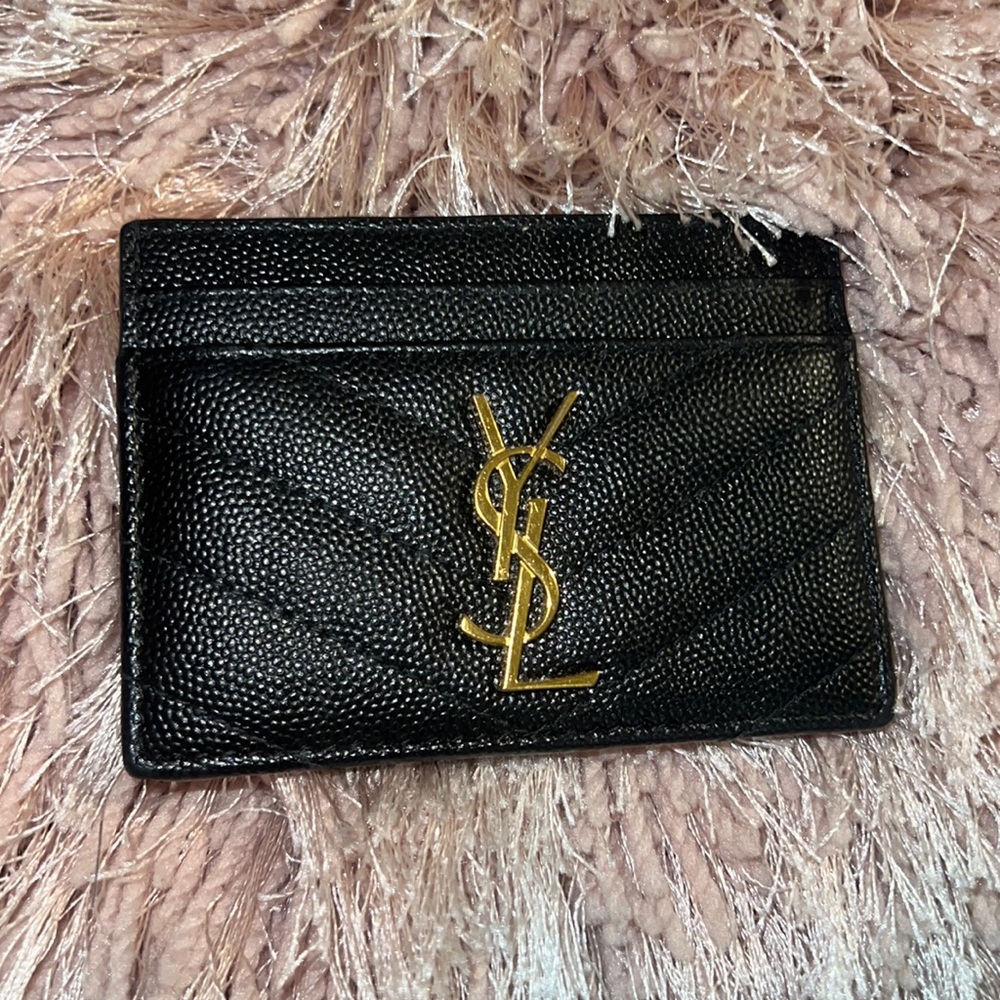 YSL card case